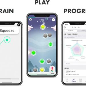 Pelvic Floor Trainer with App for Bladder Control & Support