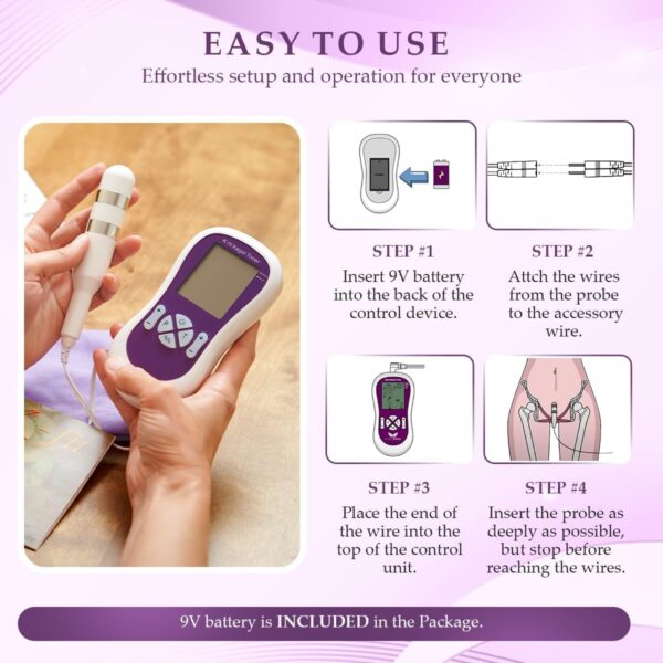 Electric Kegel Exerciser for Women – Strengthen Pelvic Muscles & Improve Wellness