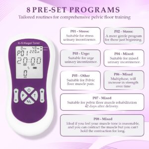 Electric Kegel Exerciser for Women – Strengthen Pelvic Muscles & Improve Wellness