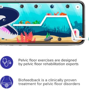 Pelvic Floor Trainer with App for Bladder Control & Support